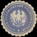Siegelmarke K. Landraths-Amt Goldberg-Haynau-Schlesien W0338035