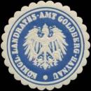 Siegelmarke K. Landraths-Amt Goldberg-Haynau-Schlesien W0342861